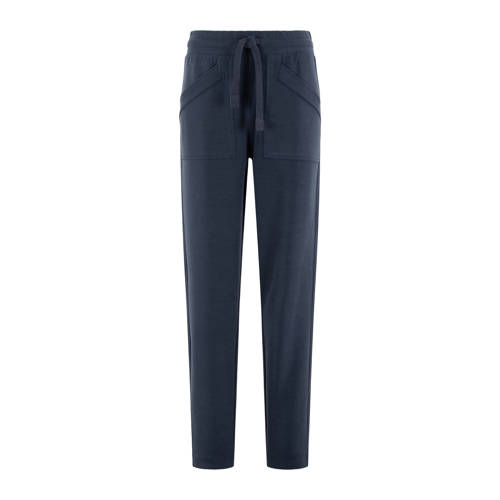 Moscow slim regular waist joggingbroek donkerblauw afbeelding