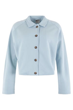 sweatvest lichtblauw