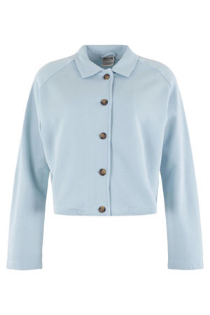 sweatvest lichtblauw