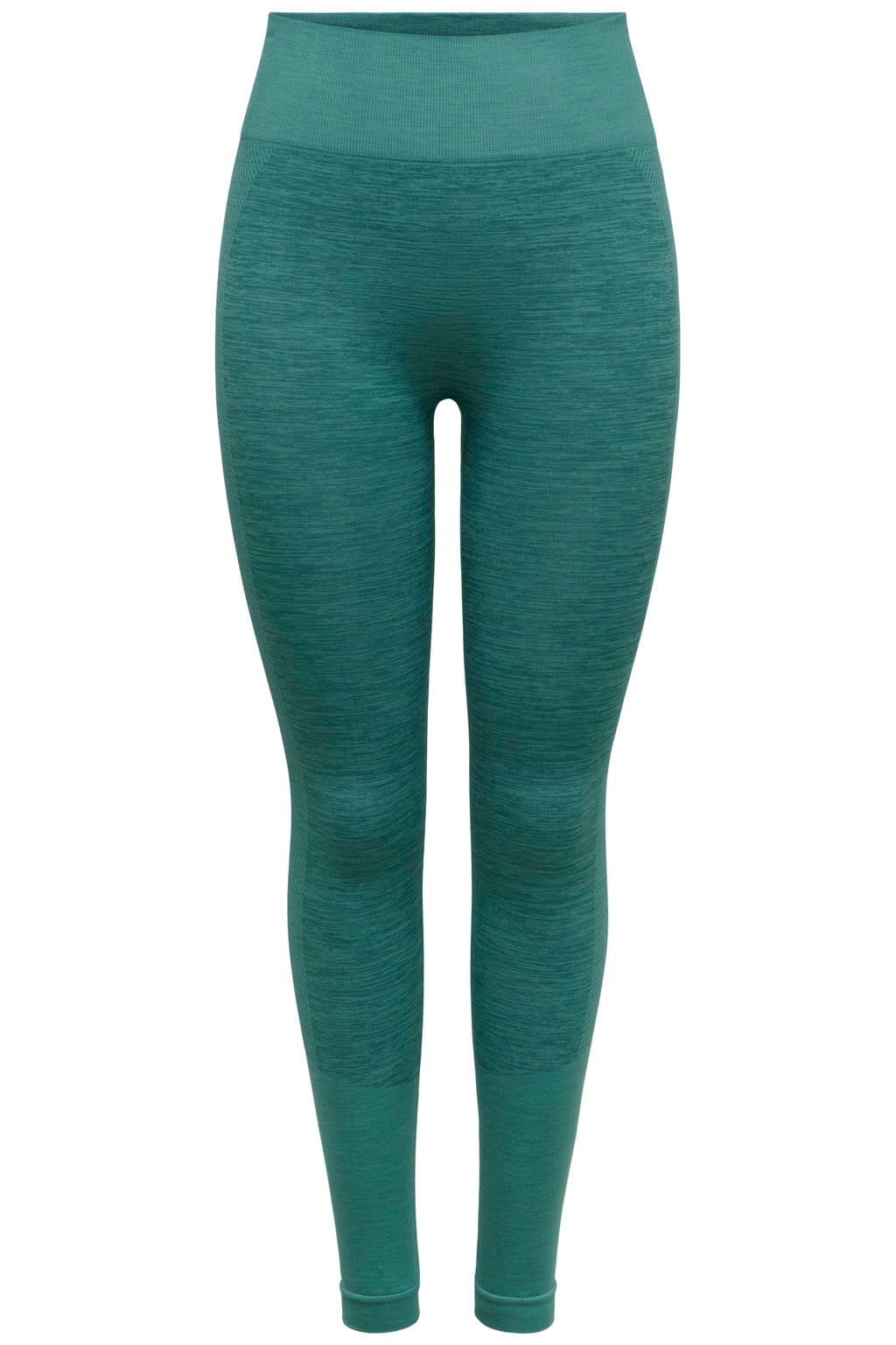 Groene dames ONLY PLAY sportlegging van polyamide met slim fit en regular waist