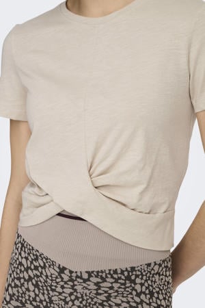 sportshirt ONPCUTE beige