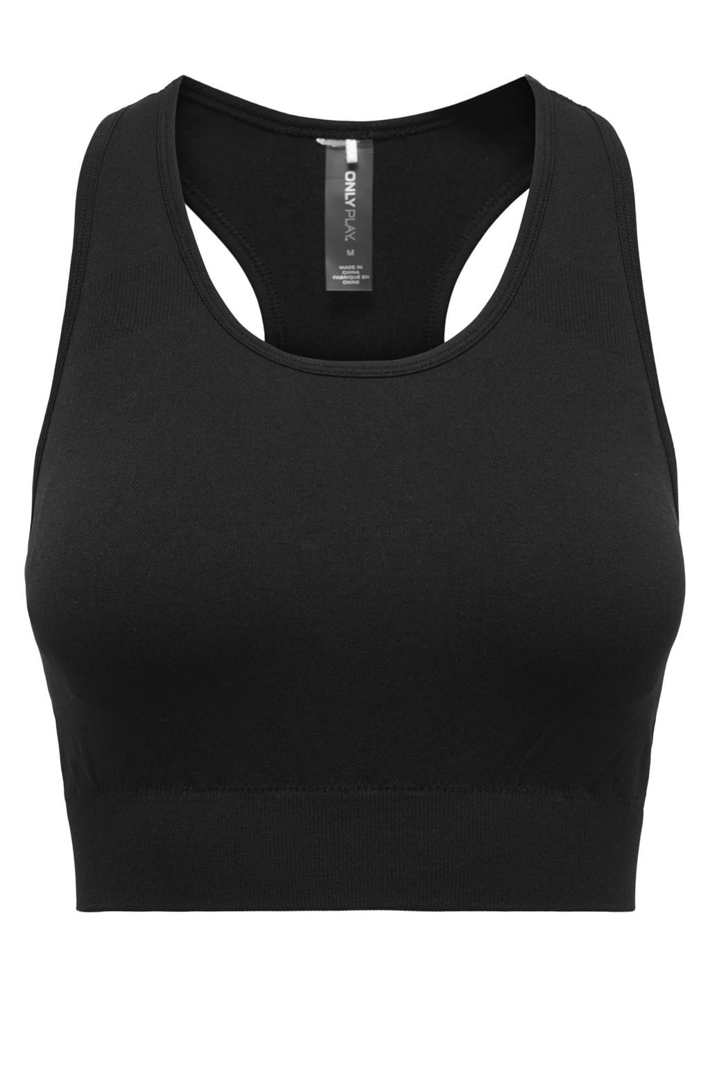 ONLY PLAY sport-bh medium support zwart