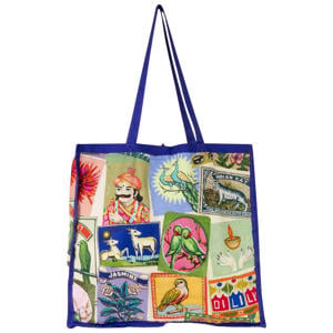 shopper Surendra blauw