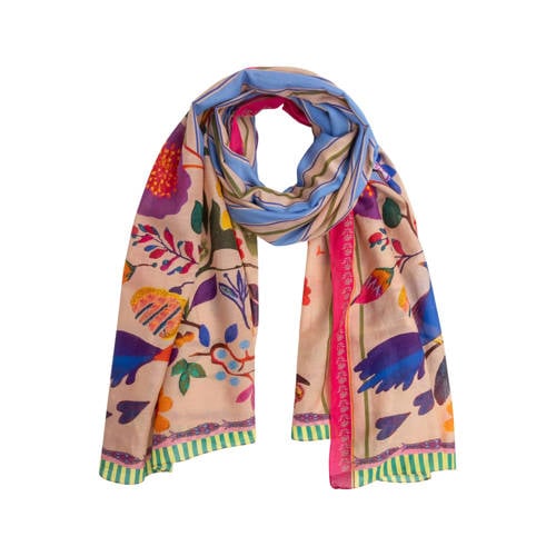 Oilily sjaal Aparadise met bloemenprint multi afbeelding
