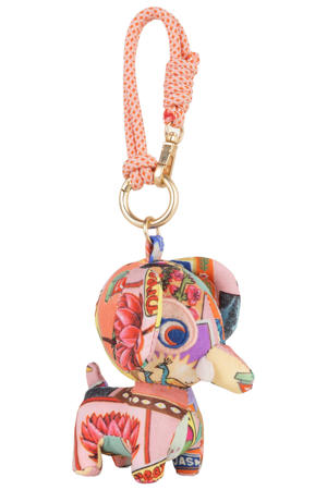 sleutelhanger Elephas roze