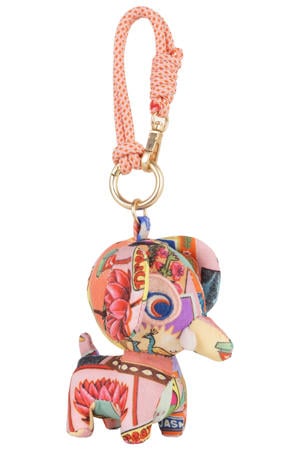 sleutelhanger Elephas roze