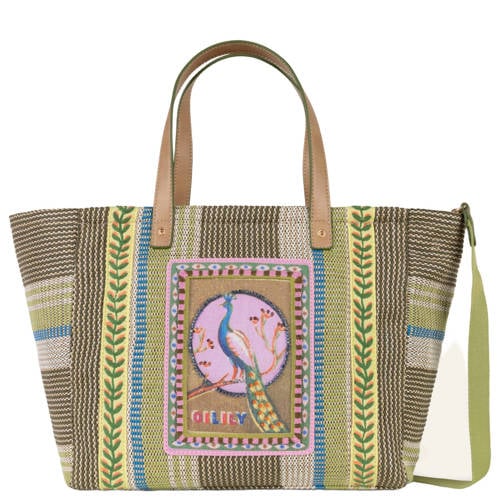 Oilily shopper Hana olijfgroen afbeelding