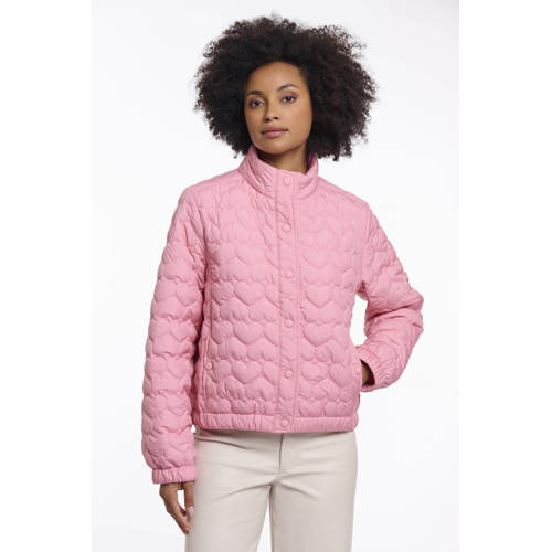Rino & Pelle gewatteerde jas roze afbeelding