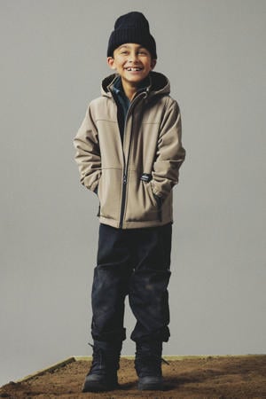 softshell jas zand