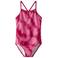 NAME IT KIDS badpak met tie-dye print roze