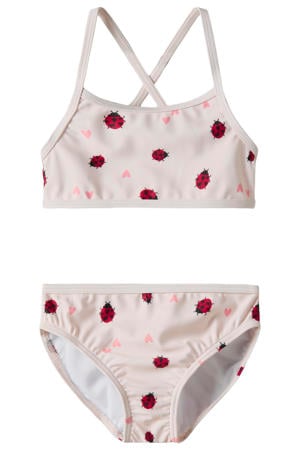 crop bikini lichtroze