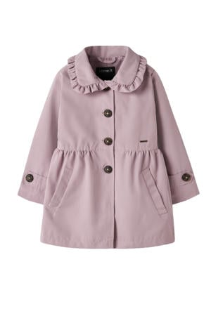 trenchcoat lila