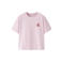 NAME IT KIDS T-shirt met backprint lichtroze