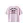 NAME IT KIDS T-shirt met backprint lichtroze