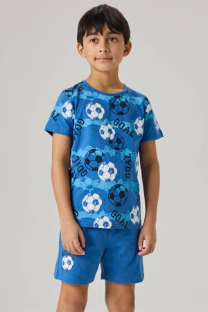 shortama blauw