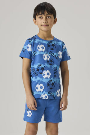 shortama blauw