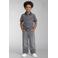 NAME IT KIDS gestreepte polo donkerblauw/wit