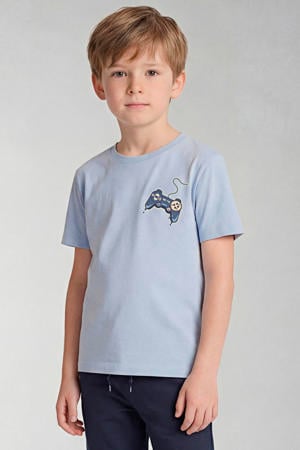 T-shirt lichtblauw