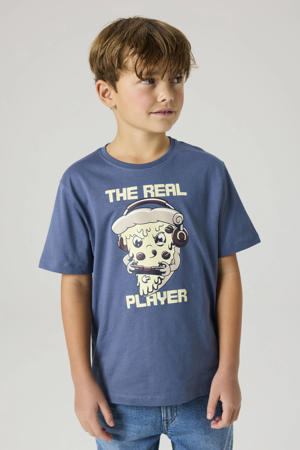 T-shirt blauw