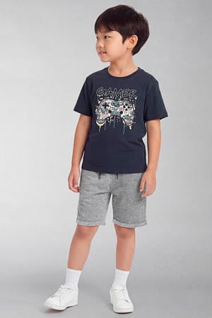 T-shirt donkerblauw