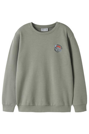 sweater grijsgroen