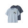 NAME IT KIDS T-shirt - donkerblauw (set van 2)