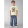 NAME IT KIDS T-shirt lichtgeel