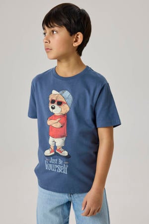 T-shirt blauw
