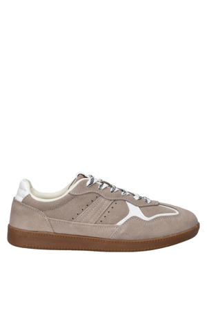 suède sneakers taupe