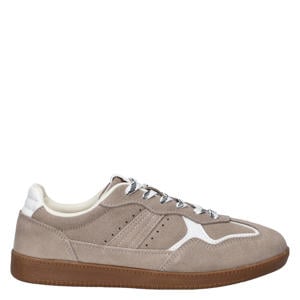 suède sneakers taupe