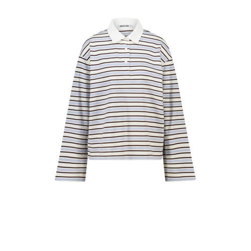 America Today gestreepte top blauw afbeelding