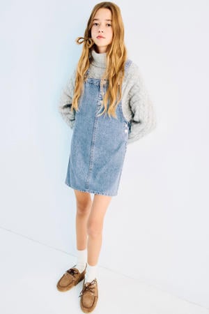 denim spijkerjurk light blue denim