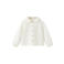 Mango Kids gestreepte blouse ecru