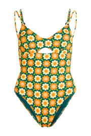 thumbnail: O'Neill badpak O'Riginals groen/oranje