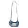 Desigual denim crossbody tas blauw