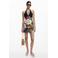 Desigual gebloemde zomerjurk zwart