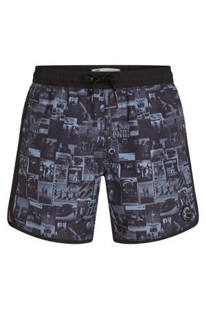 zwemshort O'Riginals Scallop 16" zwart
