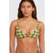 O'Neill voorgevormde triangel bikini set O'Riginals groen/oranje