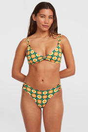 thumbnail: O'Neill voorgevormde triangel bikini set O'Riginals groen/oranje