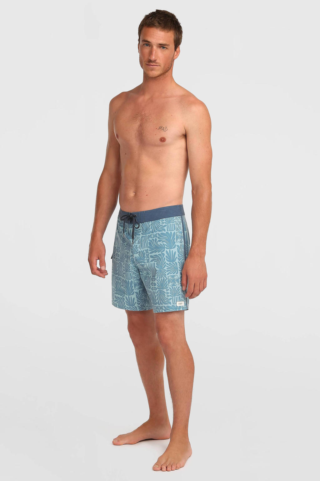 O'Neill boardshort Lineup 18" lichtblauw