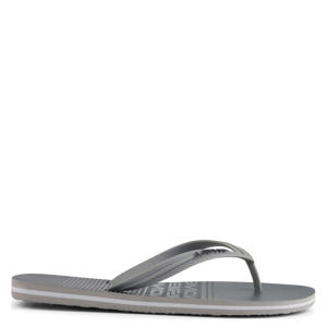 teenslippers grijs/zwart