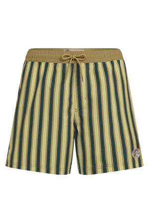 zwemshort O'Riginals Stripe 15" geel/blauw