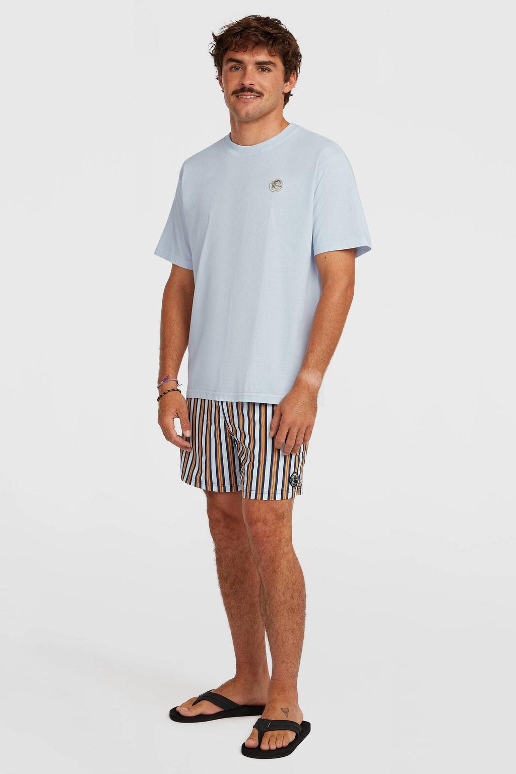 O'Neill zwemshort O'Riginals Stripe 15" lichtblauw/donkerblauw