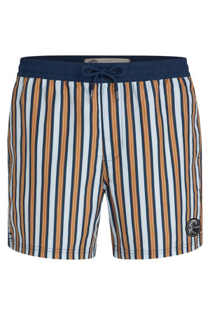 zwemshort O'Riginals Stripe 15" lichtblauw/donkerblauw