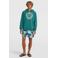 O'Neill zwemshort Print 16" donkergroen/blauw