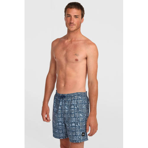O'Neill zwemshort Print 16' blauw/donkerblauw afbeelding