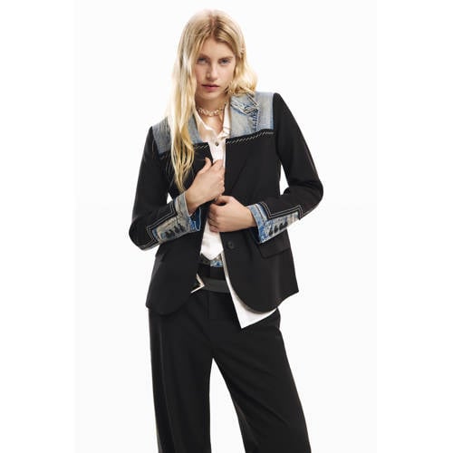 Desigual regular blazer zwart afbeelding