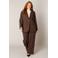 Base Level Curvy regular blazer donkerbruin