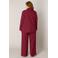 Base Level Curvy regular blazer donkerrood