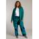 Colletta gebreid vest turquoise
